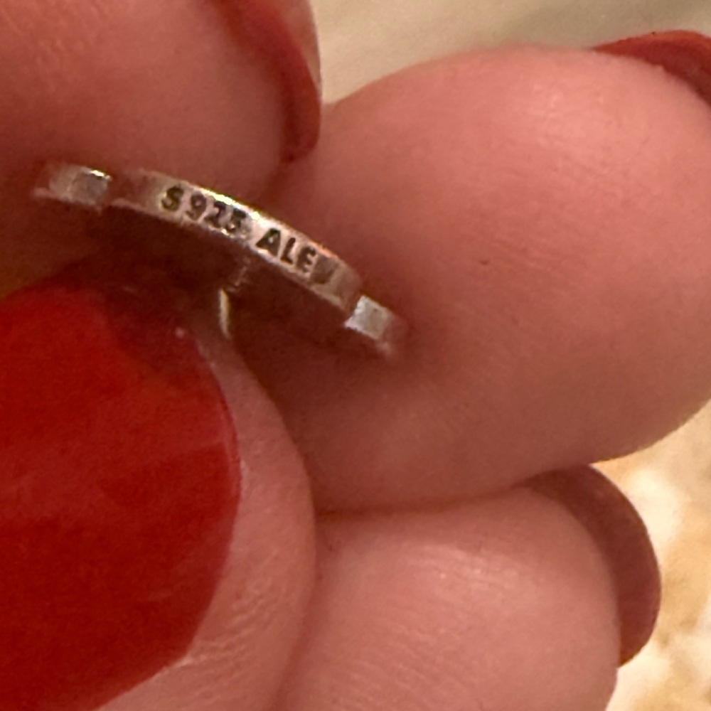 Pandora Retired Silver and Black Mickey Charm - Picture 6 of 6
